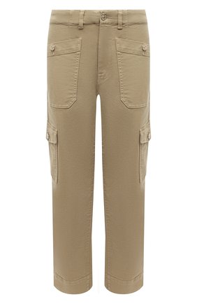 Женские брюки из хлопка и вискозы 7 FOR ALL MANKIND бежевого цвета по цене 25150 руб., арт. JSC0X370AL | Фото 1 Женские брюки из хлопка и вискозы 7 FOR ALL MANKIND бежевого цвета, арт. JSC0X370AL | Фото 1