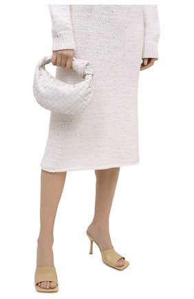 Женская сумка the mini jodie BOTTEGA VENETA белого цвета по цене 134500 руб., арт. 651876/VCPP5 | Фото 2 Женская сумка the mini jodie BOTTEGA VENETA белого цвета, арт. 651876/VCPP5 | Фото 2