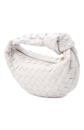 Женская сумка the mini jodie BOTTEGA VENETA белого цвета по цене 134500 руб., арт. 651876/VCPP5 | Фото 3 Женская сумка the mini jodie BOTTEGA VENETA белого цвета, арт. 651876/VCPP5 | Фото 3