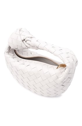Женская сумка the mini jodie BOTTEGA VENETA белого цвета по цене 134500 руб., арт. 651876/VCPP5 | Фото 4 Женская сумка the mini jodie BOTTEGA VENETA белого цвета, арт. 651876/VCPP5 | Фото 4