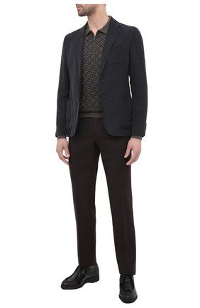 Мужские кожаные дерби ZILLI SPORT черного цвета по цене 96600 руб., арт. MDU-B077/001 | Фото 2 Мужские кожаные дерби ZILLI SPORT черного цвета, арт. MDU-B077/001 | Фото 2