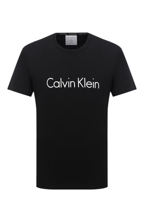 Мужская хлопковая футболка CALVIN KLEIN черного цвета по цене 4365 руб., арт. NM1129E | Фото 1 Мужская хлопковая футболка CALVIN KLEIN черного цвета, арт. NM1129E | Фото 1 (Длина (для топов): Стандартные; Рукава: Короткие; Материал внешний: Хлопок; Мужское Кросс-КТ: Футболка-белье; Кросс-КТ: домашняя одежда)