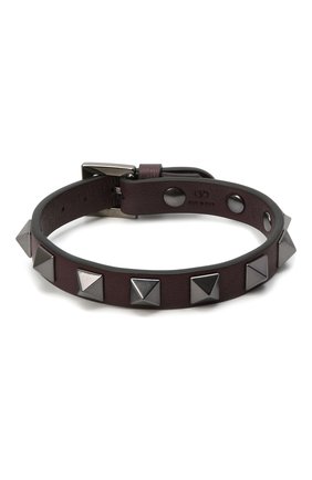 Мужской кожаный браслет valentino garavani VALENTINO бордового цвета по цене 15850 руб., арт. VY2J0801/VH3 | Фото 1 Мужской кожаный браслет valentino garavani VALENTINO бордового цвета, арт. VY2J0801/VH3 | Фото 1