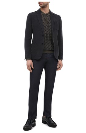 Мужской пиджак GIORGIO ARMANI темно-серого цвета по цене 176000 руб., арт. 8WGGG02B/T02KM | Фото 2 Мужской пиджак GIORGIO ARMANI темно-серого цвета, арт. 8WGGG02B/T02KM | Фото 2