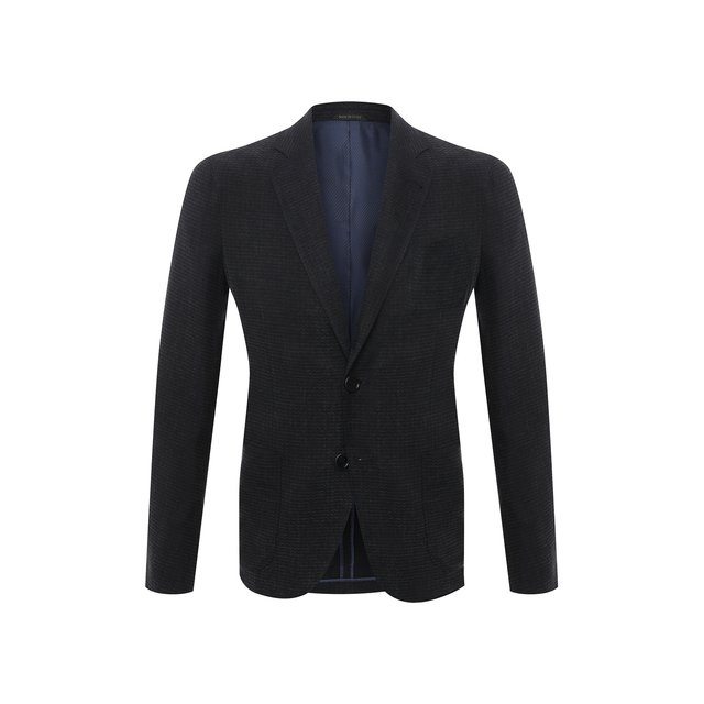 Пиджак Giorgio Armani серого цвета
