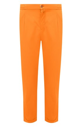 Мужские брюки KITON оранжевого цвета по цене 98150 руб., арт. UFP1LACJ07T43 | Фото 1 Мужские брюки KITON оранжевого цвета, арт. UFP1LACJ07T43 | Фото 1