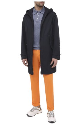 Мужские брюки KITON оранжевого цвета по цене 98150 руб., арт. UFP1LACJ07T43 | Фото 2 Мужские брюки KITON оранжевого цвета, арт. UFP1LACJ07T43 | Фото 2