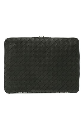 Мужская кожаная папка для документов BOTTEGA VENETA хаки цвета по цене 129500 руб., арт. 651866/V0E50 | Фото 1 Мужская кожаная папка для документов BOTTEGA VENETA хаки цвета, арт. 651866/V0E50 | Фото 1