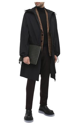 Мужская кожаная папка для документов BOTTEGA VENETA хаки цвета по цене 129500 руб., арт. 651866/V0E50 | Фото 2 Мужская кожаная папка для документов BOTTEGA VENETA хаки цвета, арт. 651866/V0E50 | Фото 2