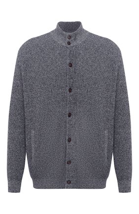 Мужской кашемировый кардиган KITON синего цвета по цене 444000 руб., арт. UK1238L | Фото 1 Мужской кашемировый кардиган KITON синего цвета, арт. UK1238L | Фото 1