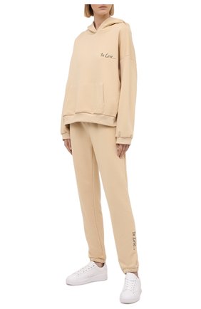 Женский хлопковый костюм SEVEN LAB бежевого цвета по цене 15330 руб., арт. HP20-IL beige | Фото 1 Женский хлопковый костюм SEVEN LAB бежевого цвета, арт. HP20-IL beige | Фото 1