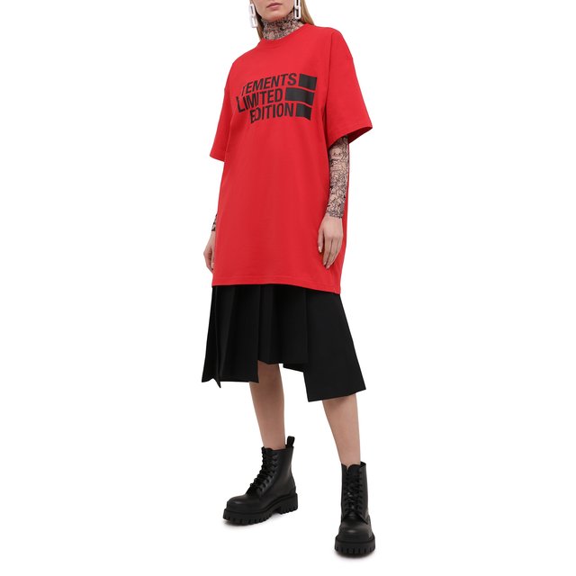 фото Хлопковая футболка vetements