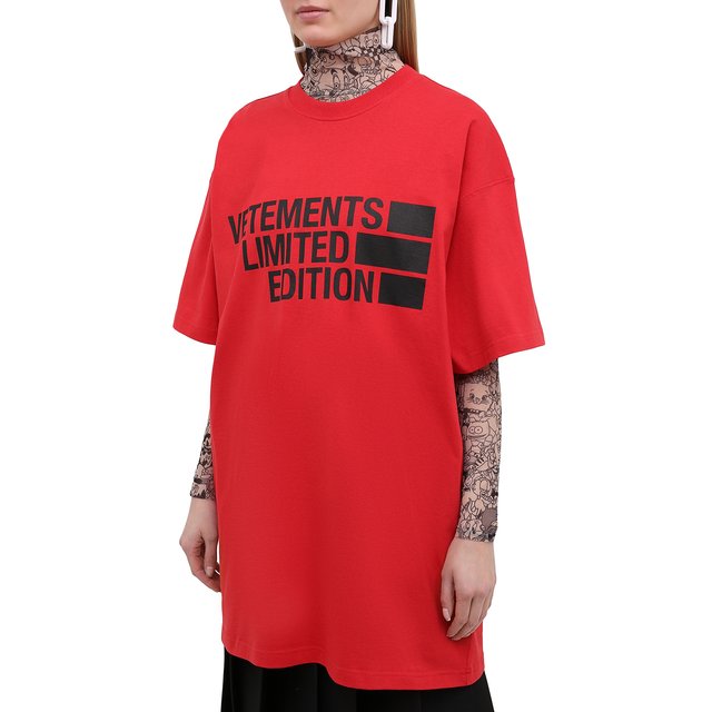 фото Хлопковая футболка vetements