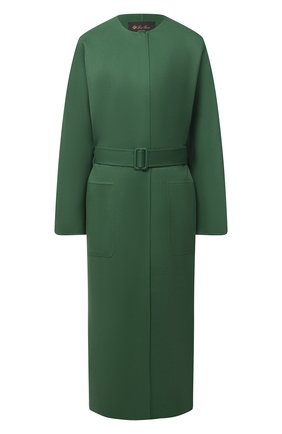 Женское кашемировое пальто LORO PIANA зеленого цвета по цене 627000 руб., арт. FAL6319 | Фото 1 Женское кашемировое пальто LORO PIANA зеленого цвета, арт. FAL6319 | Фото 1