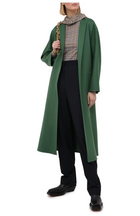 Женское кашемировое пальто LORO PIANA зеленого цвета по цене 627000 руб., арт. FAL6319 | Фото 2 Женское кашемировое пальто LORO PIANA зеленого цвета, арт. FAL6319 | Фото 2
