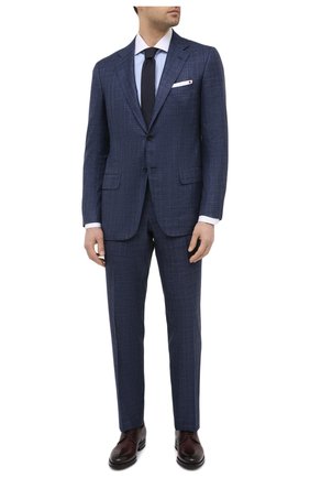 Мужская хлопковая сорочка TOM FORD голубого цвета по цене 57250 руб., арт. QFT192/94SWAX | Фото 2 Мужская хлопковая сорочка TOM FORD голубого цвета, арт. QFT192/94SWAX | Фото 2 (Манжеты: На пуговицах; Рубашки М: Slim Fit; Длина (для топов): Стандартные; Материал внешний: Хлопок; Рукава: Длинные; Случай: Формальный; Стили: Классический; Принт: Однотонные; Воротник: Акула; Региональные ограничения белый список (Axapta Mercury): RU)