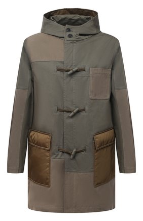 Мужская хлопковая парка VALENTINO хаки цвета по цене 199500 руб., арт. VV3CJF5072V | Фото 1 Мужская хлопковая парка VALENTINO хаки цвета, арт. VV3CJF5072V | Фото 1 (Рукава: Длинные; Стили: Кэжуэл; Кросс-КТ: Куртка; Материал внешний: Хлопок; Материал подклада: Синтетический материал; Длина (верхняя одежда): До середины бедра)