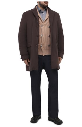 Мужская хлопковая рубашка KITON серого цвета по цене 58050 руб., арт. UMCNERH0760904 | Фото 2 Мужская хлопковая рубашка KITON серого цвета, арт. UMCNERH0760904 | Фото 2
