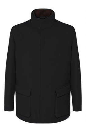 Мужская кашемировая куртка LORO PIANA черного цвета по цене 521500 руб., арт. FAG3180 | Фото 1 Мужская кашемировая куртка LORO PIANA черного цвета, арт. FAG3180 | Фото 1