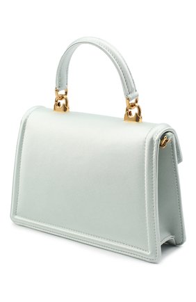 Женская сумка devotion DOLCE & GABBANA голубого цвета по цене 126000 руб., арт. BB6711/AW132 | Фото 3 Женская сумка devotion DOLCE & GABBANA голубого цвета, арт. BB6711/AW132 | Фото 3 (Женское Кросс-КТ: Вечерняя сумка; Сумки-технические: Сумки через плечо, Сумки top-handle; Размер: mini; Ремень/цепочка: На ремешке; Материал: Текстиль)