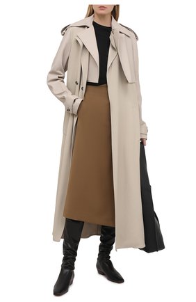 Кожаные ботфорты Slouchy | Фото №2 Кожаные ботфорты Slouchy | Фото №2