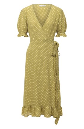 Женское платье из вискозы FAITHFULL THE BRAND зеленого цвета по цене 28350 руб., арт. FF1570-BDF | Фото 1 Женское платье из вискозы FAITHFULL THE BRAND зеленого цвета, арт. FF1570-BDF | Фото 1