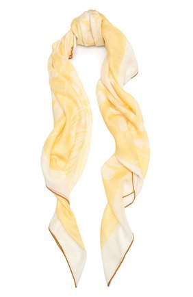 Женская шаль из кашемира и шелка LORO PIANA желтого цвета, арт. FAL6217 | Фото 1 (Материал: Текстиль, Кашемир, Шерсть, Шелк; Региональные ограничения белый список (Axapta Mercury): RU)