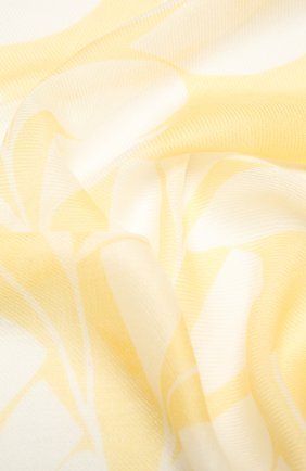 Женская шаль из кашемира и шелка LORO PIANA желтого цвета, арт. FAL6217 | Фото 2 (Материал: Текстиль, Кашемир, Шерсть, Шелк; Региональные ограничения белый список (Axapta Mercury): RU)
