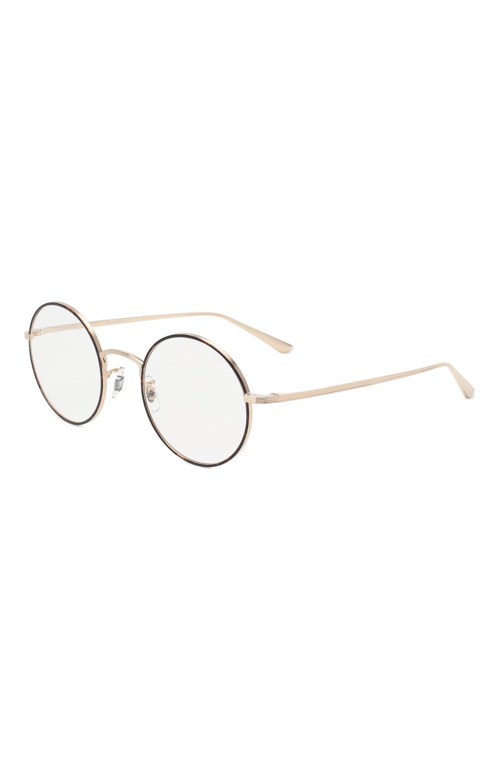Женские солнцезащитные очки OLIVER PEOPLES золотого цвета, арт. 1197ST-52991W | Фото 1 (Тип очков: С/з; Очки форма: Круглые; Оптика Гендер: оптика-унисекс)
