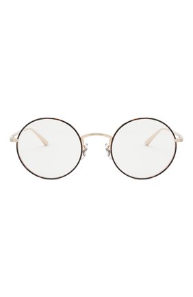 Женские солнцезащитные очки OLIVER PEOPLES золотого цвета по цене 31400 руб., арт. 1197ST-52991W | Фото 4 Женские солнцезащитные очки OLIVER PEOPLES золотого цвета, арт. 1197ST-52991W | Фото 4 (Тип очков: С/з; Очки форма: Круглые; Оптика Гендер: оптика-унисекс)