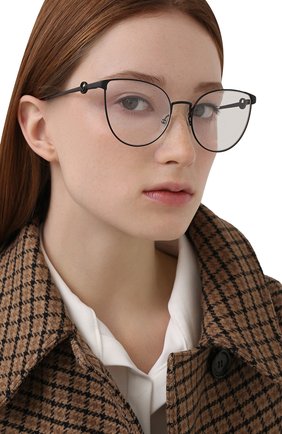 Женские оправа FENDI черного цвета по цене 19300 руб., арт. 0308 807 | Фото 2 Женские оправа FENDI черного цвета, арт. 0308 807 | Фото 2