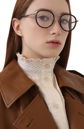 Женские оправа GUCCI коричневого цвета по цене 32700 руб., арт. GG03930K 002 | Фото 2 Женские оправа GUCCI коричневого цвета, арт. GG03930K 002 | Фото 2