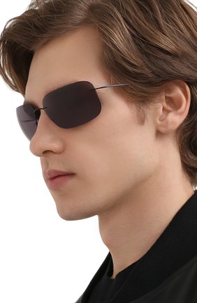 Мужские солнцезащитные очки SILHOUETTE черного цвета по цене 13950 руб., арт. 8723/9140 | Фото 2 Мужские солнцезащитные очки SILHOUETTE черного цвета, арт. 8723/9140 | Фото 2