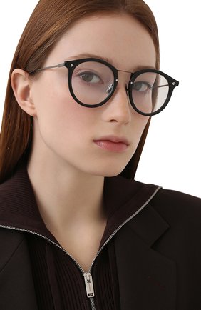 Женские оправа FENDI черного цвета по цене 24750 руб., арт. M0050 ANS | Фото 2 Женские оправа FENDI черного цвета, арт. M0050 ANS | Фото 2
