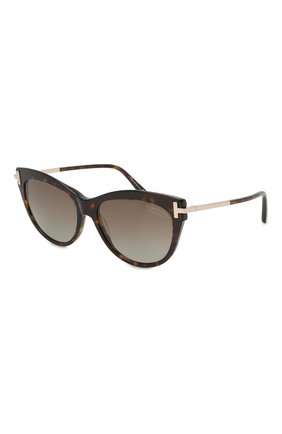 Женские солнцезащитные очки TOM FORD коричневого цвета по цене 36100 руб., арт. TF821 52H | Фото 1 Женские солнцезащитные очки TOM FORD коричневого цвета, арт. TF821 52H | Фото 1