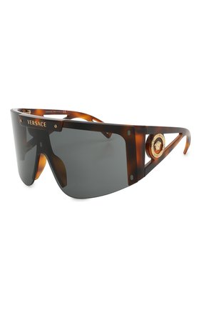 Женские солнцезащитные очки VERSACE коричневого цвета по цене 22900 руб., арт. 4393-52171W | Фото 5 Женские солнцезащитные очки VERSACE коричневого цвета, арт. 4393-52171W | Фото 5