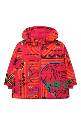 Детского ветровка с капюшоном KENZO фуксия цвета по цене 22850 руб., арт. KR42017 | Фото 1 Детского ветровка с капюшоном KENZO фуксия цвета, арт. KR42017 | Фото 1