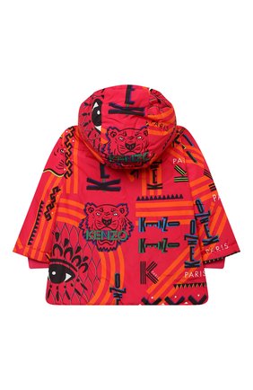 Детского ветровка с капюшоном KENZO фуксия цвета по цене 22850 руб., арт. KR42017 | Фото 2 Детского ветровка с капюшоном KENZO фуксия цвета, арт. KR42017 | Фото 2