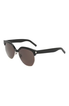 Женские солнцезащитные очки SAINT LAURENT черного цвета по цене 33750 руб., арт. SL 408 | Фото 1 Женские солнцезащитные очки SAINT LAURENT черного цвета, арт. SL 408 | Фото 1