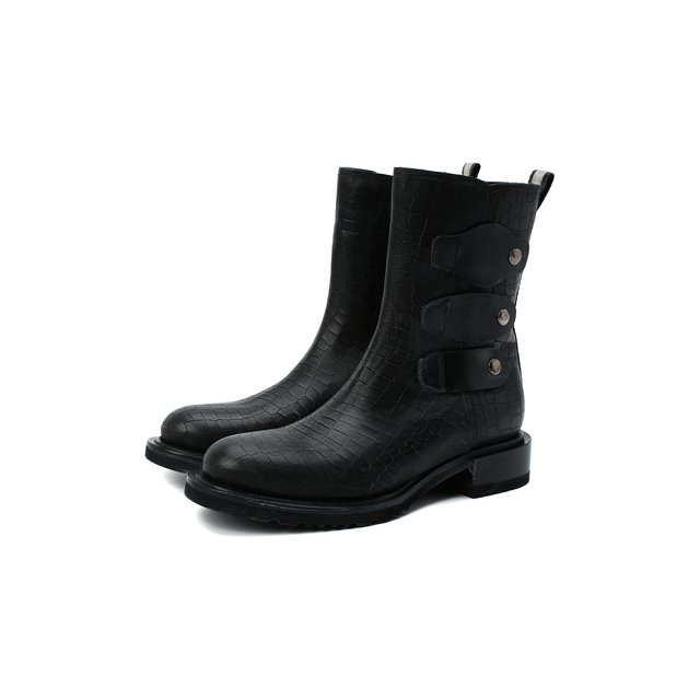 Кожаные ботинки Premiata M5929/FRAMIRE`0P+GAUCH0, цвет чёрный, размер 39