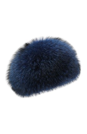 Женская шапка элен из меха песца FURLAND синего цвета по цене 46200 руб., арт. 0160401310093600064 | Фото 1 Женская шапка элен из меха песца FURLAND синего цвета, арт. 0160401310093600064 | Фото 1