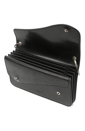 Мужская кожаная сумка biker DOLCE & GABBANA черного цвета по цене 212000 руб., арт. BM6944/AW352 | Фото 4 Мужская кожаная сумка biker DOLCE & GABBANA черного цвета, арт. BM6944/AW352 | Фото 4 (Материал: Натуральная кожа; Ремень/цепочка: На ремешке; Размер: small)