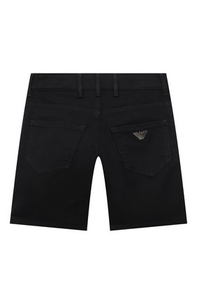 Детские джинсовые шорты EMPORIO ARMANI темно-синего цвета по цене 17050 руб., арт. 3K4PA6/4N5HZ | Фото 2 Детские джинсовые шорты EMPORIO ARMANI темно-синего цвета, арт. 3K4PA6/4N5HZ | Фото 2 (Материал внешний: Хлопок, Лиоцелл, Растительное волокно; Кросс-КТ: Деним; Региональные ограничения белый список (Axapta Mercury): RU; Ростовка одежда: 10 - 11 лет | 140 - 146см, 13 - 15 лет | 158 см, 16 лет | 164 см, 4 года | 104 см, 5 лет | 110 см, 6 лет | 116 см, 7 лет | 122 см, 8 лет | 128 см, 9 лет | 134 см)