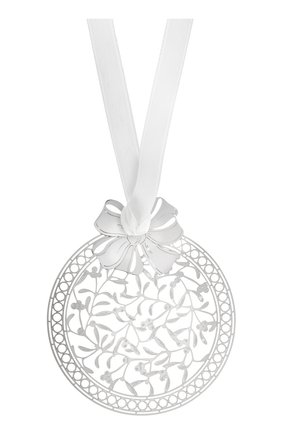 Елочная игрушка misteltoe bouquet CHRISTOFLE серебряного цвета, арт. 04254652 | Фото 1 (Ограничения доставки: fragile-2)