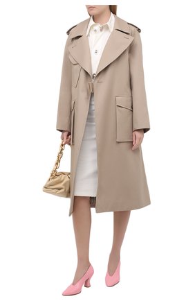 Женские кожаные туфли almond BOTTEGA VENETA розового цвета по цене 58400 руб., арт. 608839/VBSD0 | Фото 2 Женские кожаные туфли almond BOTTEGA VENETA розового цвета, арт. 608839/VBSD0 | Фото 2