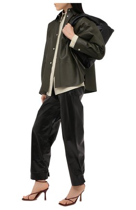 Женские кожаные босоножки the stretch BOTTEGA VENETA бордового цвета по цене 63500 руб., арт. 651382/VBSF0 | Фото 2 Женские кожаные босоножки the stretch BOTTEGA VENETA бордового цвета, арт. 651382/VBSF0 | Фото 2