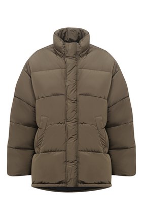 Мужская утепленная куртка BALENCIAGA хаки цвета по цене 222000 руб., арт. 621982/TYD36 | Фото 1 Мужская утепленная куртка BALENCIAGA хаки цвета, арт. 621982/TYD36 | Фото 1 (Материал внешний: Синтетический материал, Вискоза; Кросс-КТ: Куртка; Рукава: Длинные; Длина (верхняя одежда): До середины бедра; Материал подклада: Синтетический материал; Мужское Кросс-КТ: пуховик-короткий; Стили: Минимализм)