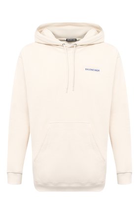 Мужской хлопковое худи BALENCIAGA кремвого цвета по цене 67450 руб., арт. 600583/TJVA8 | Фото 1 Мужской хлопковое худи BALENCIAGA кремвого цвета, арт. 600583/TJVA8 | Фото 1