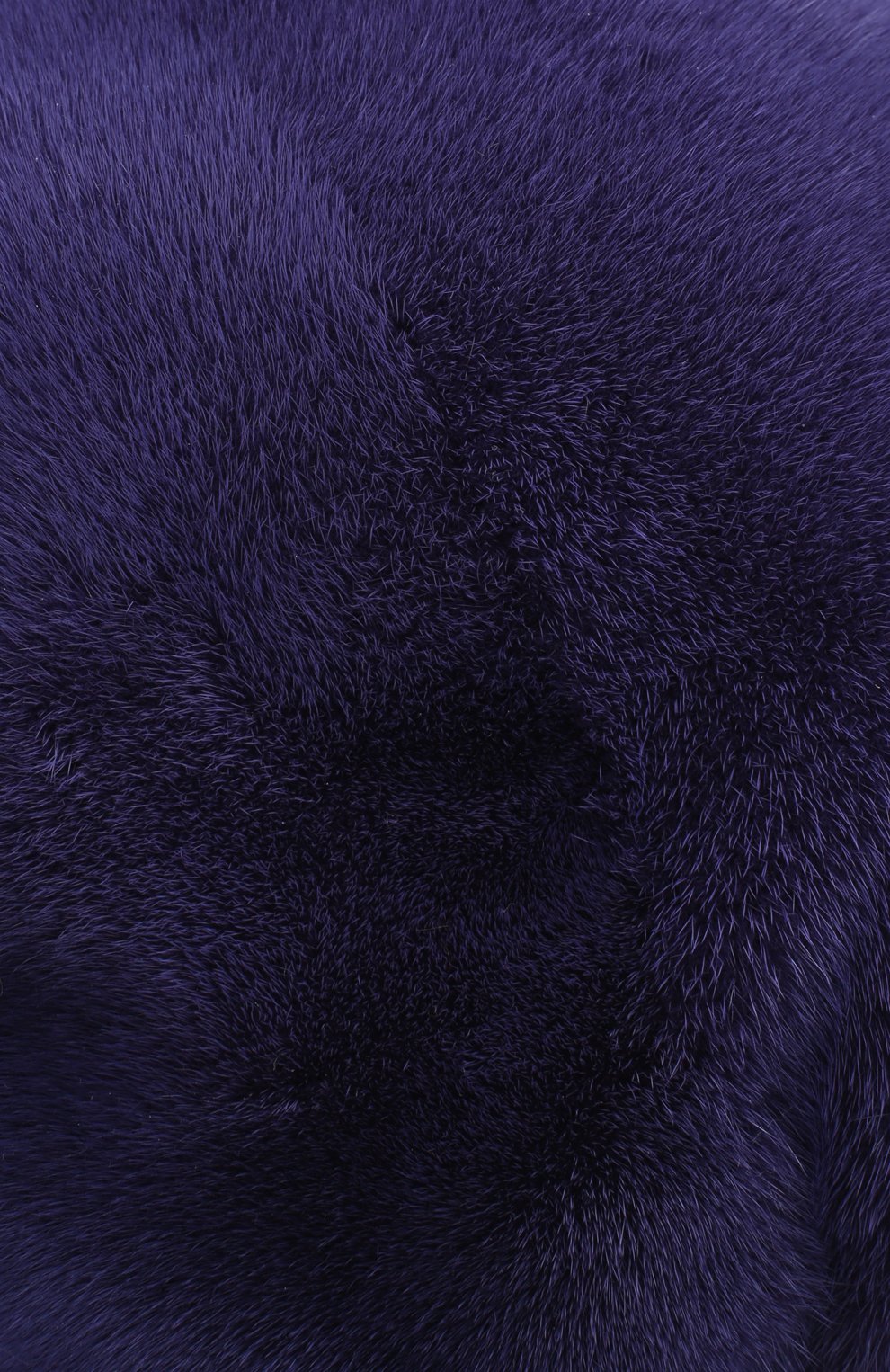 Женский берет из меха норки KUSSENKOVV фиолетового цвета, арт. 10100034008 | Фото 3 (Материал: Натуральный мех)