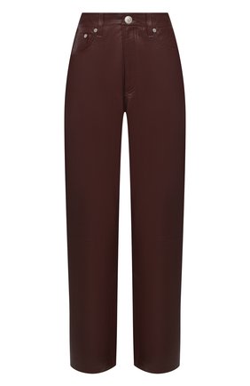 Женские кожаные брюки RAG&BONE коричневого цвета по цене 123500 руб., арт. WCW20F7003LG03 | Фото 1 Женские кожаные брюки RAG&BONE коричневого цвета, арт. WCW20F7003LG03 | Фото 1